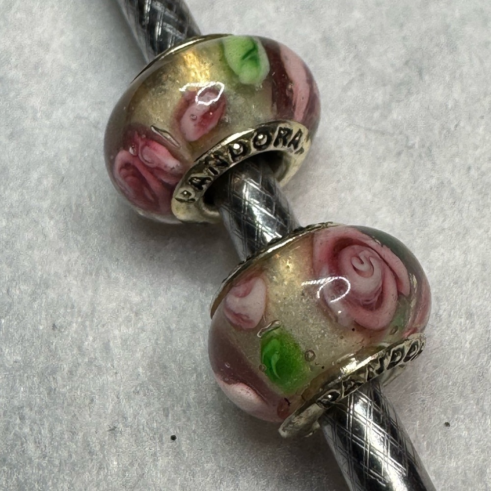 5/$20 single Glass Charm Bead